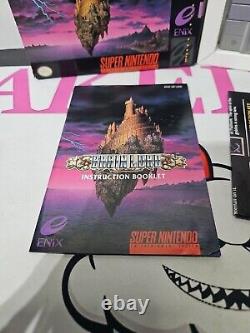 Brain Lord (Super Nintendo SNES) Complete in Box with Chart CIB