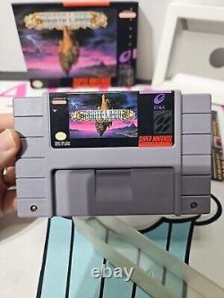 Brain Lord (Super Nintendo SNES) Complete in Box with Chart CIB