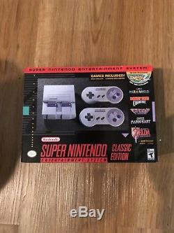 Brand New SNES Classic Mini Edition Super Nintendo Entertainment System