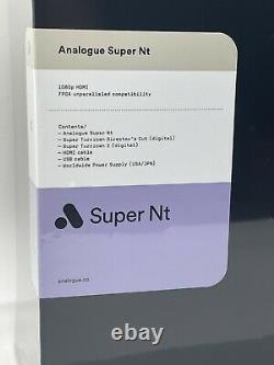 Brand New Sealed Analogue Super Nt Black Edition IN HAND Ships Next Day