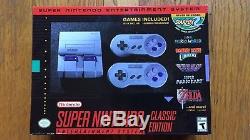 Brand New Super Nintendo Entertainment System Super NES Classic Edition