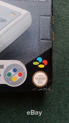 Brand New Unused Super Nintendo Snes Console In Box Mint Condition Pal Version