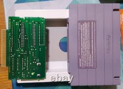 Brandish Super Nintendo SNES CIB Complete in Box, No Poster or Reg Card Tested