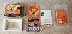 Brandish Super Nintendo SNES RPG Video Game CIB Complete Poster & Manual Lot