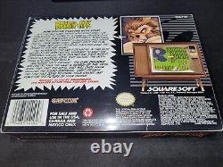 Breath of Fire 1 Squaresoft Authentic Super Nintendo SNES EXMT boxed w manual