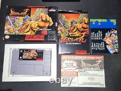Breath of Fire 1 Squaresoft Authentic Super Nintendo SNES EXMT boxed w manual