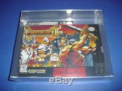 Breath of Fire 2 II Complete CIB VGA 85 Q Qualified SNES Super Nintendo! Mint