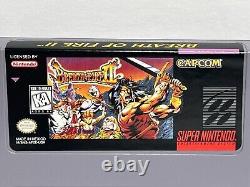 Breath of Fire 2 Super Nintendo SNES 1995 With Manual Map Authentic Tested Saves