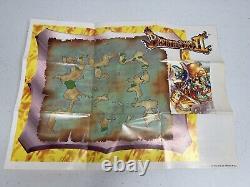 Breath of Fire 2 Super Nintendo SNES 1995 With Manual Map Authentic Tested Saves