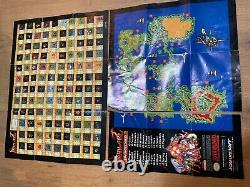 Breath of Fire Super Nintendo SNES CIB Complete Box Maps