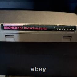 Bronkie The Bronchiasaurus Rayasystems Super Nintendo SNES Authentic, UNTESTED