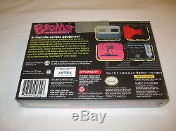 Bronkie the Bronchiasaurus (Super Nintendo SNES) Brand New, Factory Sealed Mint