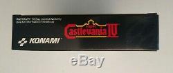 CASTLEVANIA IV 4 Super Nintendo SNES Complete In Box CIB & EXCELLENT + EUC