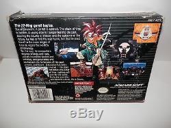 CHRONO TRIGGER (Super Nintendo Entertainment System 1995) COMPLETE! RPG SNES