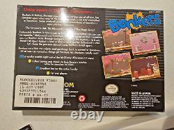 CIB BONKERS SUPER NINTENDO SNES VIDEO GAME COMPLETE IN BOX With MANUAL
