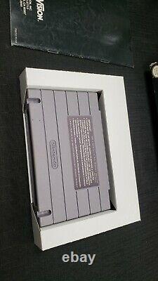 CIB MECHWARRIOR SUPER NINTENDO SNES VIDEO GAME COMPLETE IN BOX With PROTECTOR