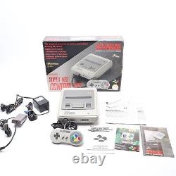 COMPLETE Super Nintendo SNES Boxed Set A+ Condition WORKING