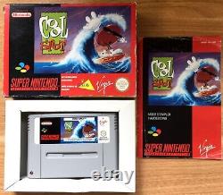 COOL SPOT COMPLETE BOX MANUAL SUPER NINTENDO SNES PAL FAH CIB ORIGINAL PACKAGING Good Condition