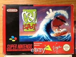 COOL SPOT COMPLETE BOX MANUAL SUPER NINTENDO SNES PAL FAH CIB ORIGINAL PACKAGING Good Condition