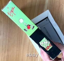 COOL SPOT COMPLETE BOX MANUAL SUPER NINTENDO SNES PAL FAH CIB ORIGINAL PACKAGING Good Condition