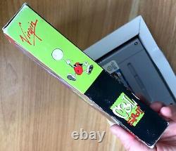 COOL SPOT COMPLETE BOX MANUAL SUPER NINTENDO SNES PAL FAH CIB ORIGINAL PACKAGING Good Condition