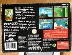 COOL SPOT COMPLETE BOX MANUAL SUPER NINTENDO SNES PAL FAH CIB ORIGINAL PACKAGING Good Condition
