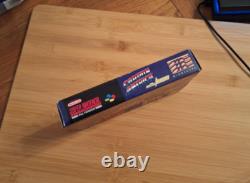 Captain America Super Nintendo SNES Video Game Boxed Collectors CIB + Poster