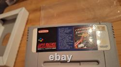 Captain America Super Nintendo SNES Video Game Boxed Collectors CIB + Poster