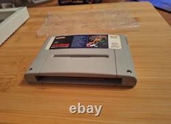 Captain America Super Nintendo SNES Video Game Boxed Collectors CIB + Poster