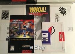 Captain Commando Super Nintendo SNES CIB 100% Complete Ex