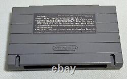 Captain Novolin Snes Super Nintendo Authentic Tested Cart