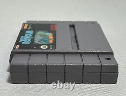 Captain Novolin Snes Super Nintendo Authentic Tested Cart