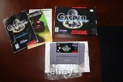 Casper For Super Nintendo Snes Complete In Box With Instructions