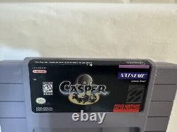 Casper Snes With Box No Manual Super Nintendo