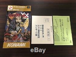 Castlevania Akumajo Dracula XX Super Famicom SFC SNES Japan CIB free shipping