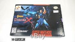 Castlevania DRACULA X (Super Nintendo) RARE BOX Only AUTHENTIC! SNES