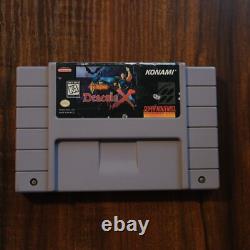 Castlevania Dracula X SNES Authentic Cartridge Super Nintendo