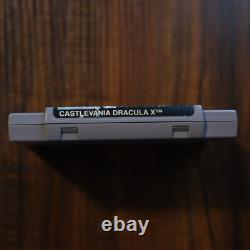 Castlevania Dracula X SNES Authentic Cartridge Super Nintendo