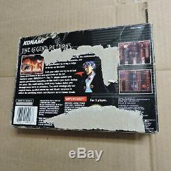 Castlevania Dracula X Super NES Super Nintendo SNES Complete w Box, Manual Drac