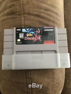 Castlevania Dracula X (Super Nintendo Entertainment System, 1995)