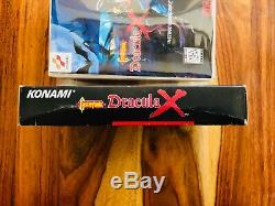 Castlevania Dracula X Super Nintendo SNES Box, Registration, Manual ONLY Konami