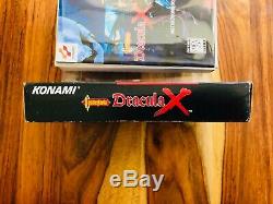 Castlevania Dracula X Super Nintendo SNES Box, Registration, Manual ONLY Konami