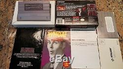 Castlevania Dracula X Super Nintendo SNES CIB Complete in Box all inserts