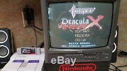 Castlevania Dracula X Super Nintendo SNES CIB Complete in Box all inserts