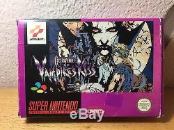 Castlevania Vampire's Kiss (Europe) Completo Snes Super Nintendo