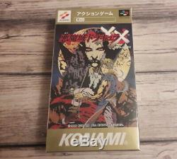 Castlevania X Nintendo Super Famicom NTSC-J SNES MINT condition