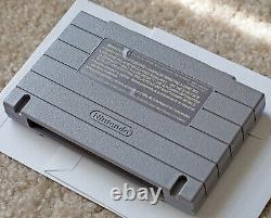 Chrono Trigger Authentic Cart & Manual Super Nintendo SNES Near Mint Collector