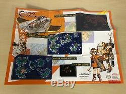 Chrono Trigger Complete CIB SNES Super Nintendo with Poster & Map Original