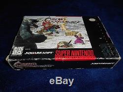 Chrono Trigger Game Complete Super Nintendo SNES CIB