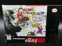 Chrono Trigger OVP CIB SNES Super Nintendo NTSC TOP Complete Inkl Postcard